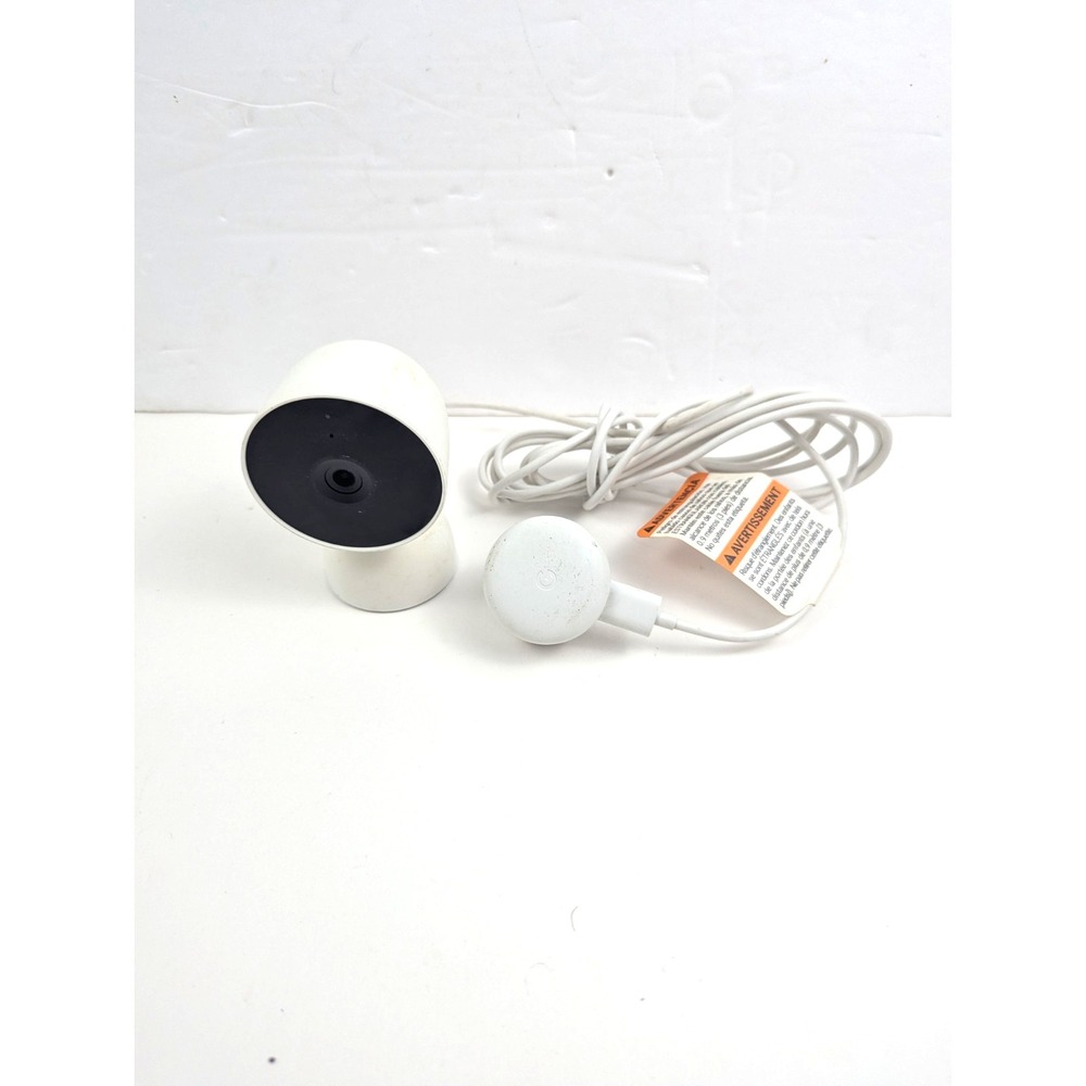 Google Nest Cam 2nd Gen Wired 1080p Indoor Home Security Camera White GJQ9T